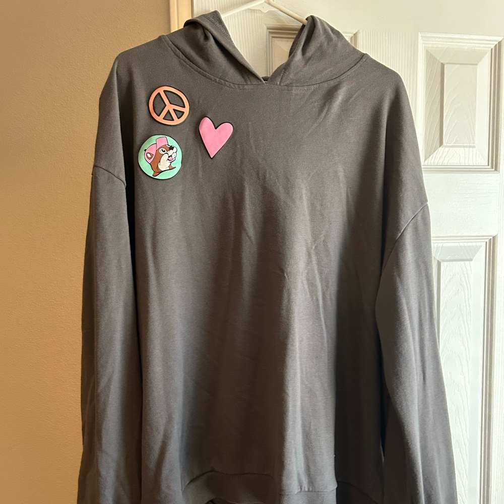 Bukees sweater with hood